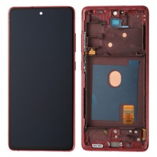 Best OEM OLED Display LCD Touch Screen For Samsung Galaxy S20 FE 4G 5G G781 Red