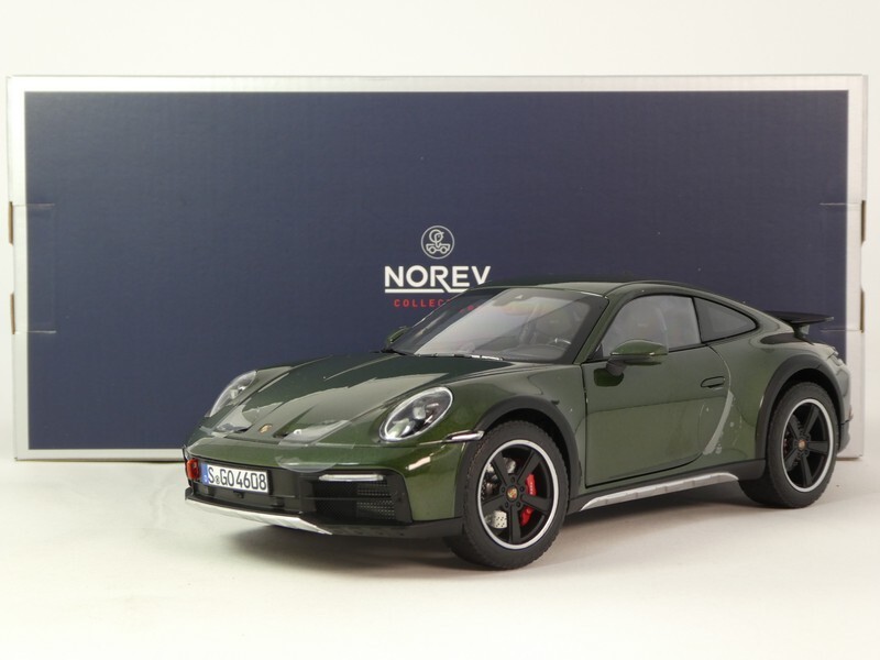 Porsche 911 Dakar 2023 Vert Chêne Métallisé 1/18 - Norev