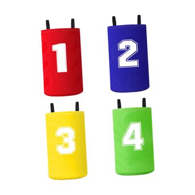 4 Stück Kinder Känguru Springtasche Bein Staffel Renntasche für Picknick Ostern