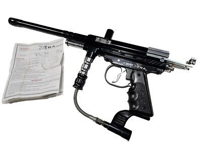 Spyder Black Xtra Metal Trigger Grip Frame Semi Auto Paintball Gun 12 in Barrel