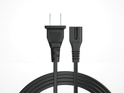AC Power Cord Cable For Gourmia GMF600 Portable 6 Can Mini Fridge Cooler US Plug