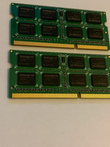 INTEGRAL 8GB 2x 4GB ) PC3-1066 DDR3 Laptop Memory HP Dell Lenovo - Afbeelding 8 van 8