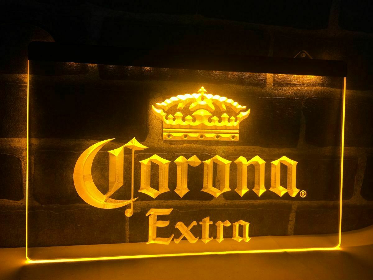 Corona Extra Beer Led Neon Light Sign Bar Club Pub Advertise