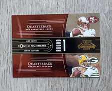 2005 Playoff Contenders Round 1 Numbers | Alex Smith &amp; Aaron Rodgers | /500 RN1