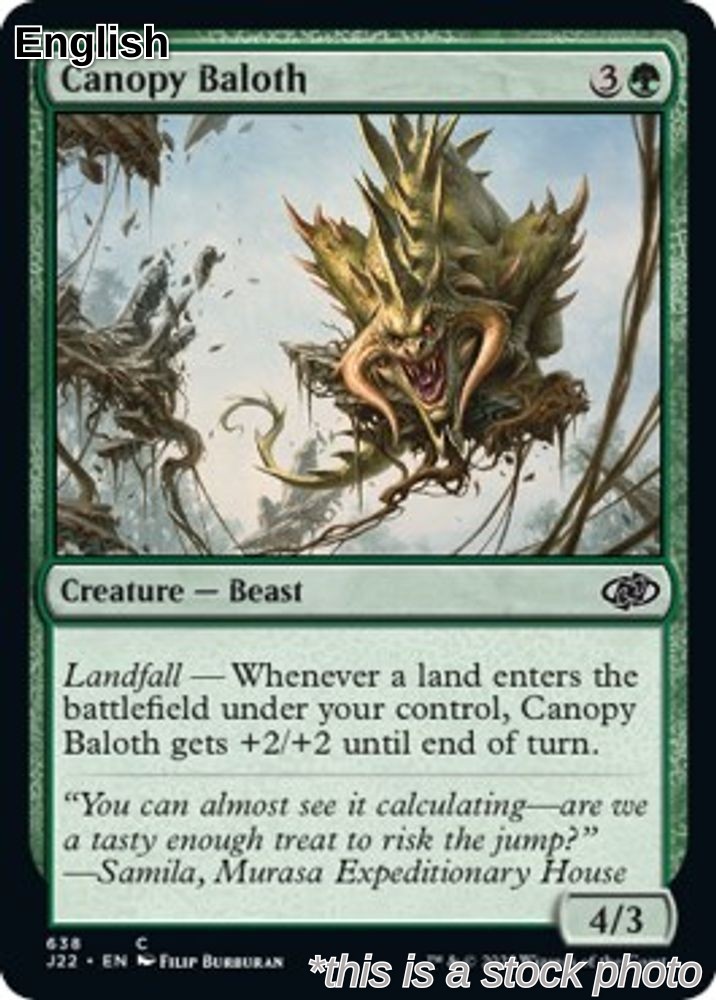 Canopy Baloth [J22 - 638MagicNMCommonEN