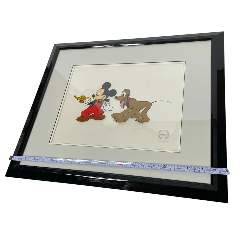 Celda serigráfica original Walt Disney Mickey & Pluto LE 2500 ¡Escasa y RARA!!! Foto 4 de 4