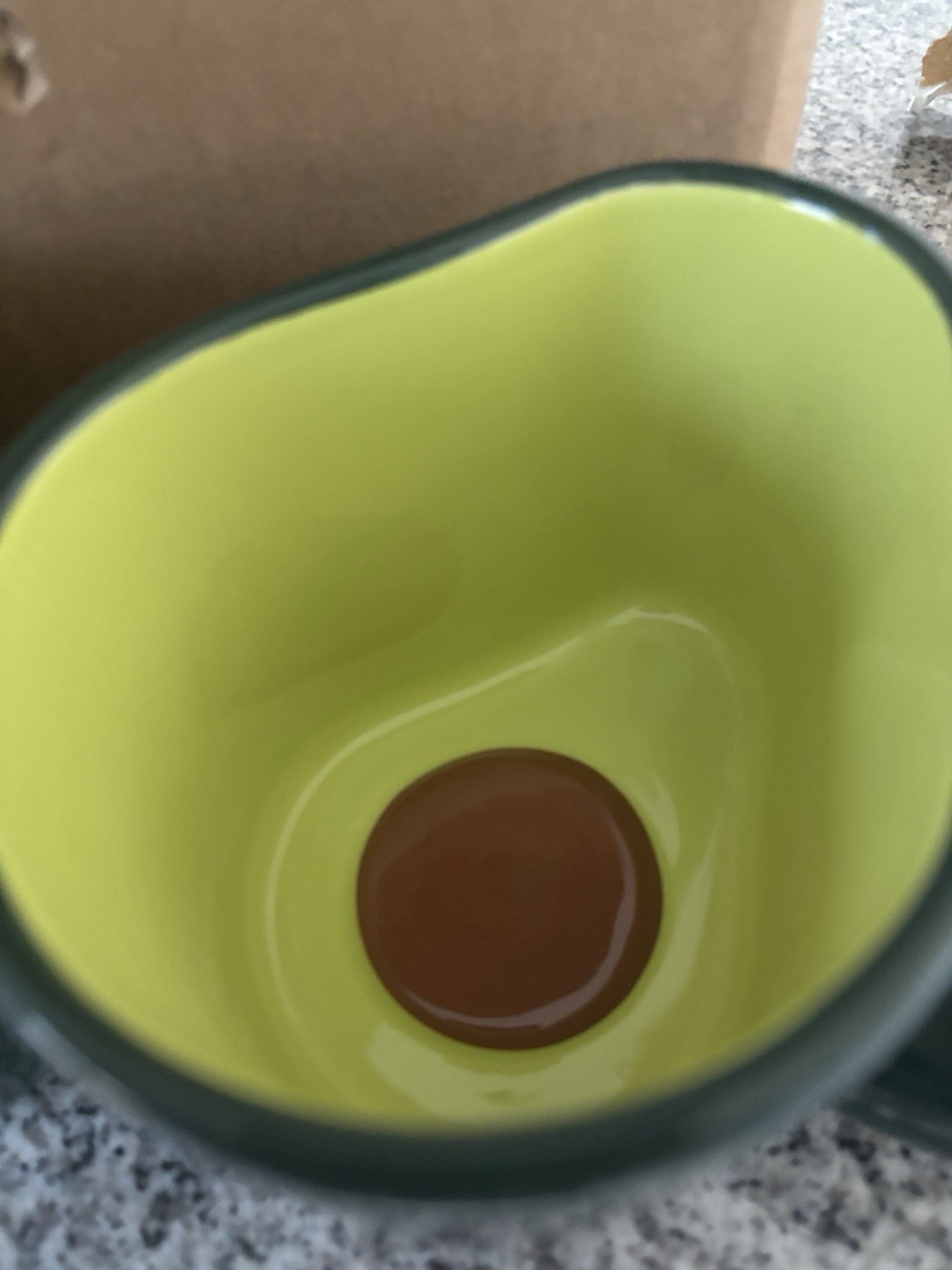 Tabitha Brown AVOCADO 16oz Stoneware Coffee Mug Cup Green 4 Piece Set New In Box