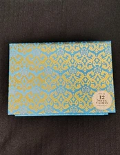Punch Studio Keepsake Trinket Box ~ 6.75 x 4.75 x 2