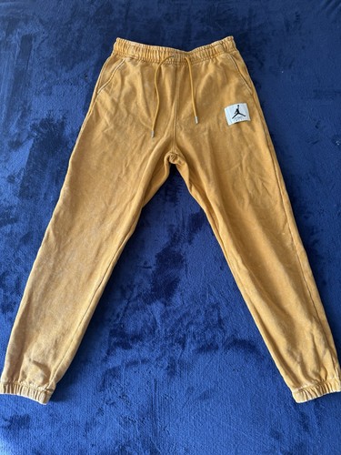Nike Air Jordan Joggers Mens Medium Chutney Fleece Washed Sweatpants