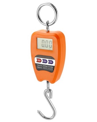Hanging Weight Scale, 200kg/440lbs Digital Crane Scales Fish Weighing Scale A...
