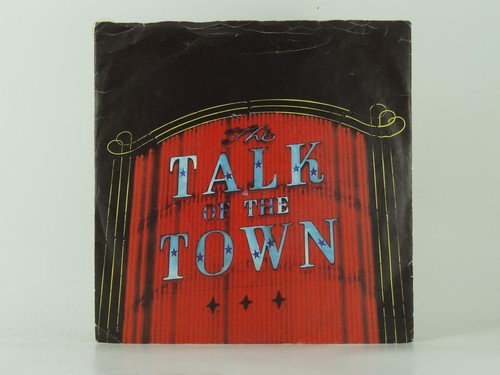 PRETENDERS TALK OF THE TOWN (62) 2 Track 7" Single also Picture Sleeve WEA RECOR