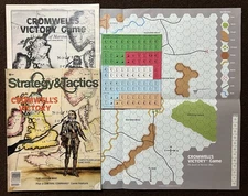 Vintage SPI & S&T Military Board Game Cromwell’s Victory NOS Unpunched