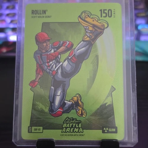Bo Jackson Battle Arena Rollin\' Scott Rolen Glow GBF-61 150 2025 Card