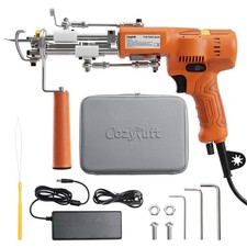 Professional Tufting Gun 2 In 1 Cut Loop Pile Low Noise 120W