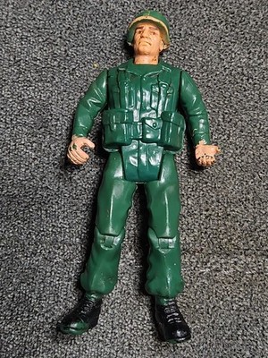 Vintage  REMCO 1981 DC Comics SGT. ROCK, Action Figure 3.75'' 