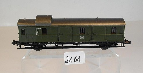 Minitrix Spur N 1/160 Packwagen Pwie 2-achsig der DB #2161 | Zustand: Gebraucht