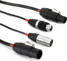 Blizzard Lighting Cool Cable IP65 DMX PCT Combo Cable - 3-pin, 3 feet