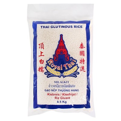 4,5kg Royal Thai Klebreis Sticky Glutinous Rice Klebe Reis aus Thailand Milagkit
