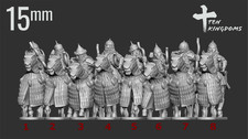 15mm Turk Arm. Bow Arm. Horse (TGM-7 resin) Ten Kingdom Miniatures
