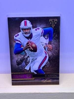 2014 Topps Triple Threads Purple #77 EJ Manuel 012/399