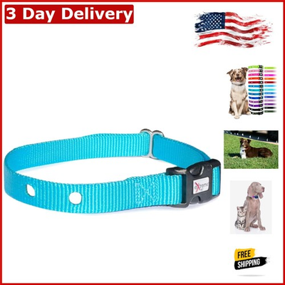 #ad Durable Nylon Dog Collar Strap for Electric Fences Lifetime Included $25.64