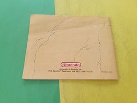 Faxanadu Nintendo NES Instruction Booklet Manual Only