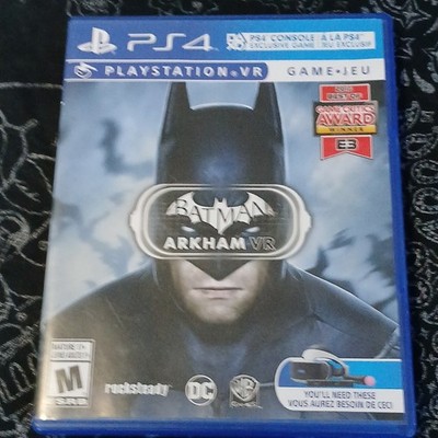 Batman: Arkham VR For Playstation 4 | Tested Complete French And English Inserts