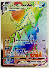 Ice Rider Calyrex Vmax 202/198 Chilling Reign NM Secret Rainbow Rare Pokemon on eBay