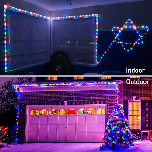 LED Rope Lights Outdoor String Light Battery Powered with Remote Control, 8 M... - Picture 5 of 6