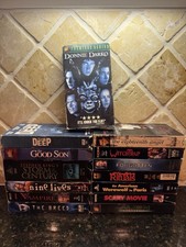 Horror VHS Tapes Great Lot of 14, Tested