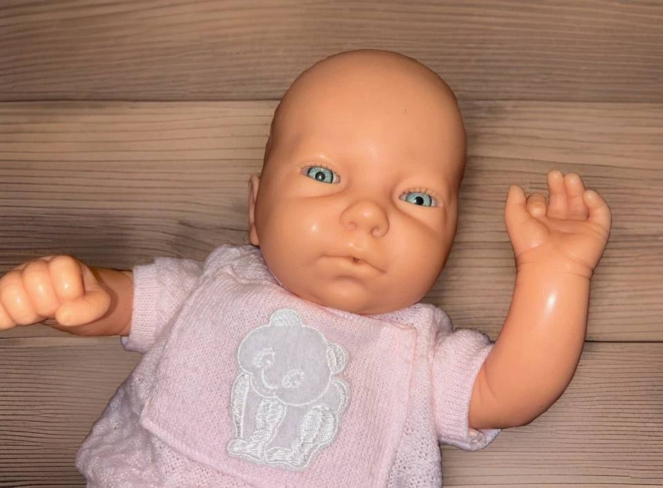BAMBOLA FURGA ITALY Poupée Réaliste Style Reborn Nouveau Né vintage doll italy - Photo 2/4