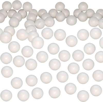 200 Pack 0.6 Inch Blank Foam Balls for Art Decoration Polystyrene Small Craft Fo