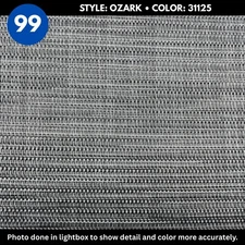 Woven Vinyl Flooring | Ozark - Carbon Grey | 8'6" Width | Choose Your Length