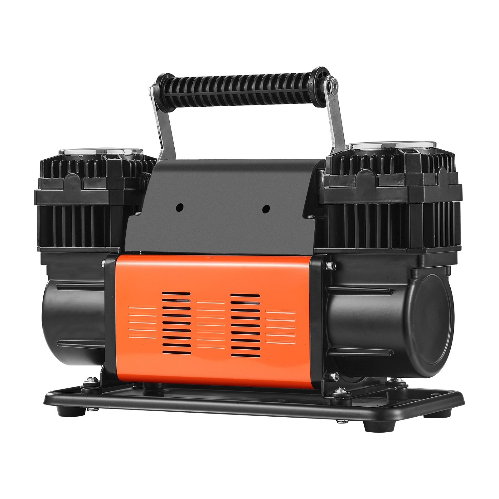10.6 CFM Heavy Duty Air Compressor, 30s Fast Inflation | Dual-Cylinder Portable