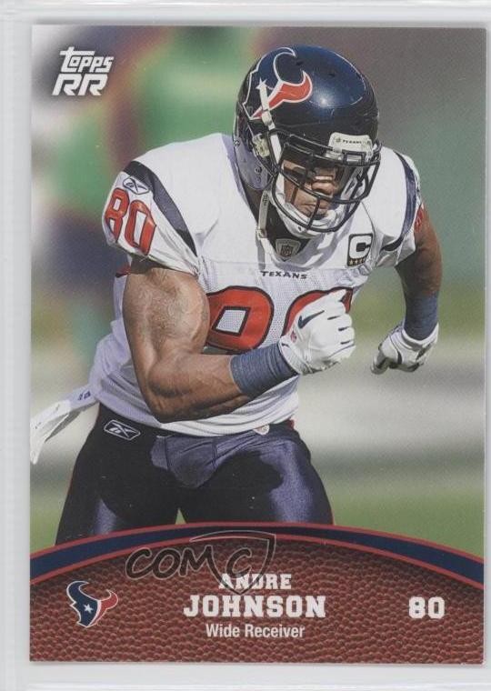 2011 Topps Rising Rookies Andre Johnson #9 HOF 0f4