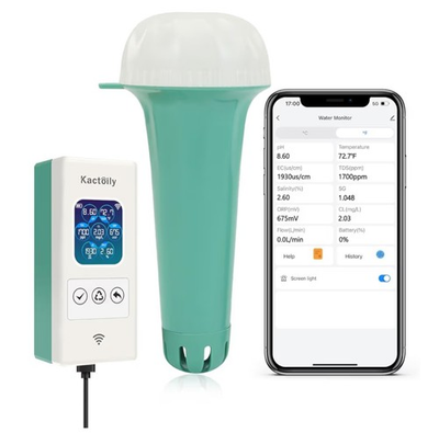 #ad #ad Smart Pool Or HOT TUB MONITOR WITH APP $79.99