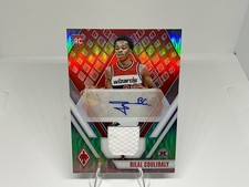 2023-24 Panini Phoenix Bilal Coulibaly Rookie Patch Auto /199 (RPA) Wizards