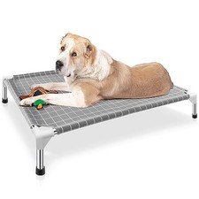 Elevated Dog Bed Pet Cot - Raised Dog Cots Beds for Large Dogs Large-Open