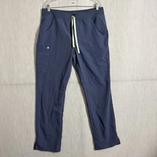 Figs Women’s Size Large Tall Space Navy 2704 Kade Straight Leg Scrub Pants