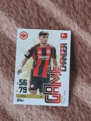 Match Attax 25/26 Game Changer Uzun Nr. 185 Eintracht Frankfurt