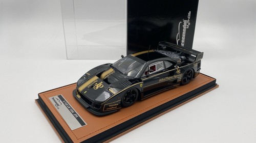 TM18410A Tecnomodel Ferrari F40 LM 1996 JPS Black Gold 1/18