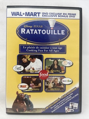 Ratatouille - Cooking for fun all ages (DVD) Rare Exclusive Wal-mart DVD