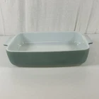 PYREX Vintage 1953 Promo HEINZ 507B Seafoam Green Rectangle Casserole Dish