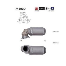 1x Katalysator AS 71300D passend für MERCEDES-BENZ 1x Katalysator AS 71300D passend für MERCEDES-BENZ
