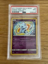 Pokémon TCG Shining Mew Holo Card Shining Legends Series 40/73 PSA 9