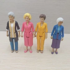 2025 SDCC  Exclusive 4pcs 3.75 inch Golden Girls Retro Action Figures Toy
