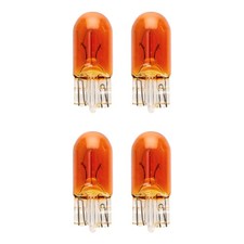 4 Stück Glühlampe Glühbirne Birne Autolampen W2.1x9.5d WY5W W5W 12V 5W Orange