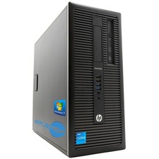 HP 800 G1 I5 4430 3.00GHZ 8GB 240GB WIN 7 Desktop Tower RS232 Computer