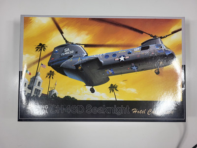 Fujimi Nr.: H-2 , Boeing Vertol CH-46 D Hotel California vintage 1987 -ar-