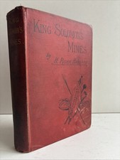 King Solomon’s Mines 1886 First Edition, Second State Rider Haggard￼